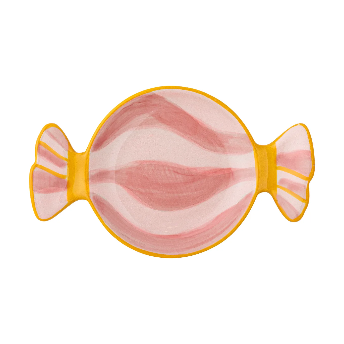 Caramella serveringsfat 10x15 cm, Rosa Bloomingville