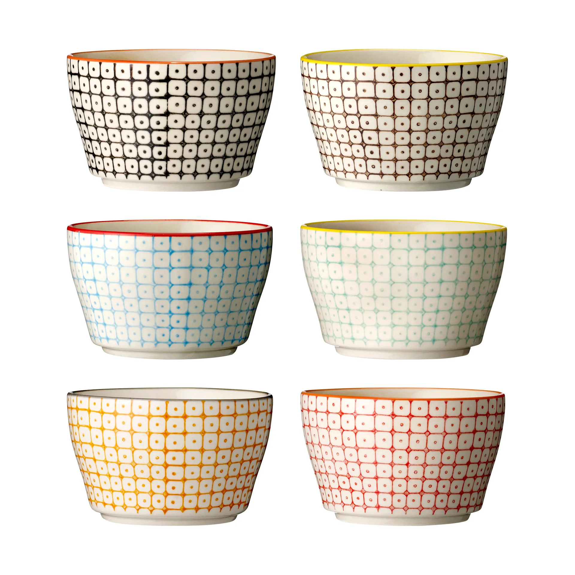 Carla skål 11 cm 6-pack Multi,  Bloomingville