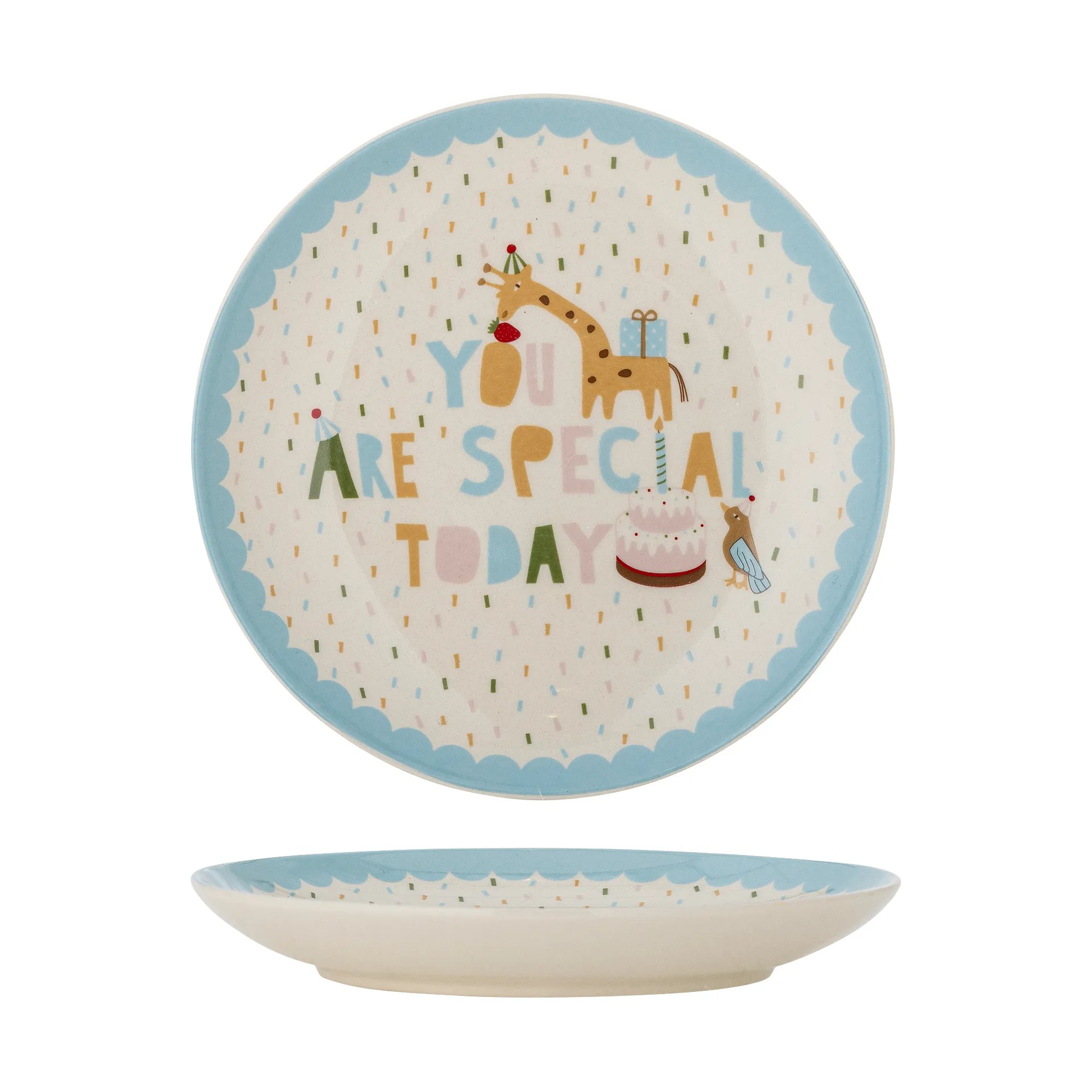 Celebrate tallrik Ø16 cm, Blå Bloomingville