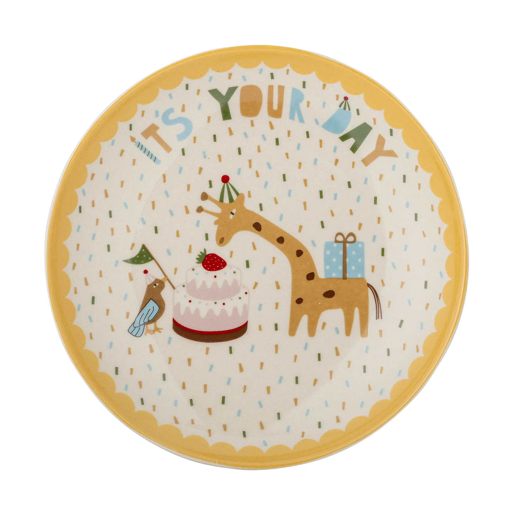 Celebrate tallrik Ø16 cm, Gul Bloomingville