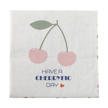 Cherry pappersservetter 20-pack - Rose - Bloomingville