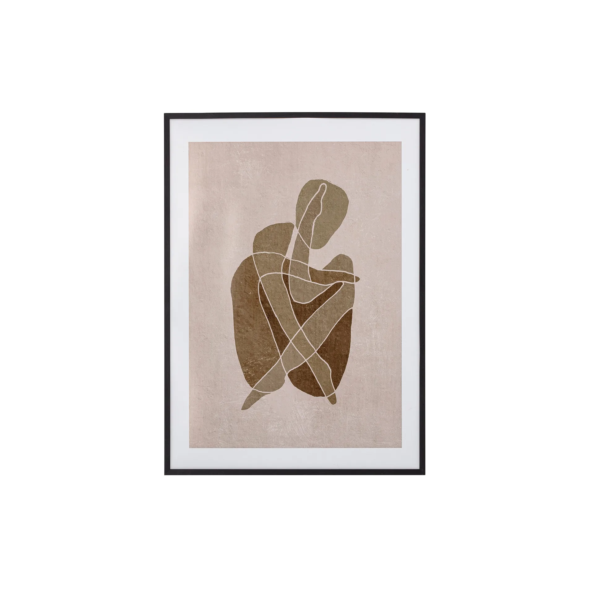 Chika tavla svart ram, 52x72 cm Bloomingville