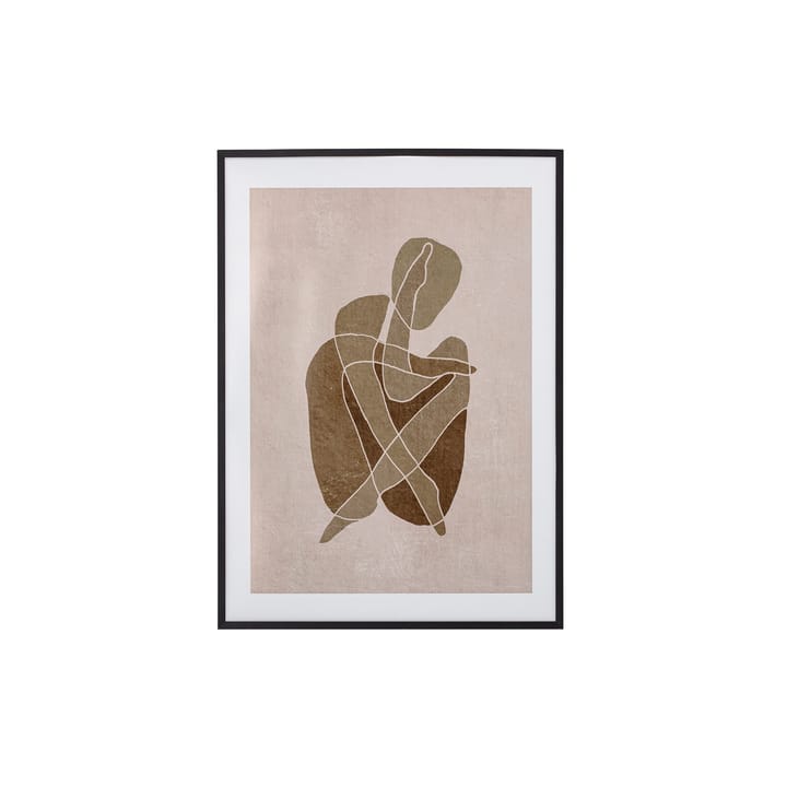 Chika tavla svart ram, 52x72 cm Bloomingville