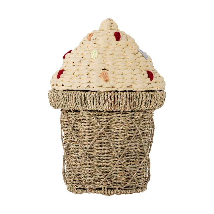 Cillie korg med lock 28x41 cm - Natur - Bloomingville