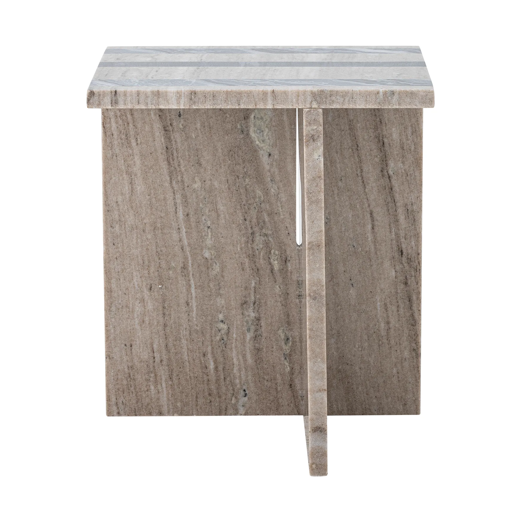 Clea sidobord, Brun marmor Bloomingville