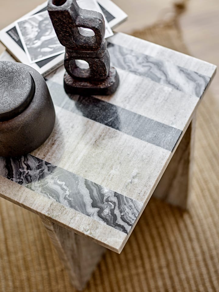 Clea sidobord, Brun marmor Bloomingville