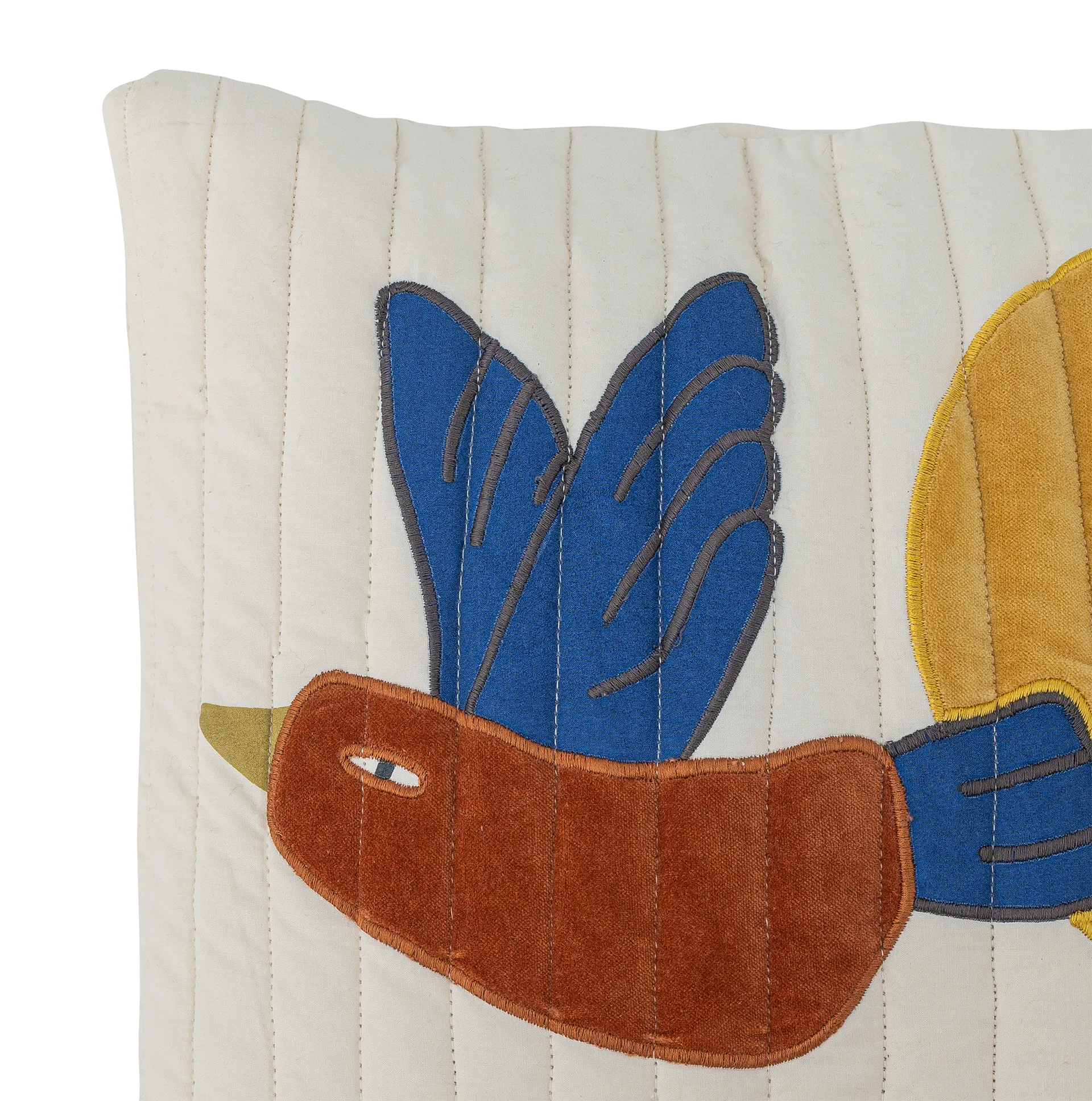 Colorine kudde bomull 45x45 cm, Natur Bloomingville