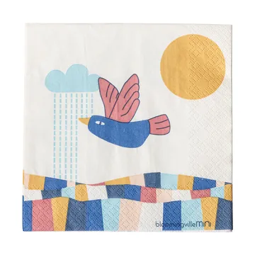 Colorine pappersservett 20-pack - Natur - Bloomingville