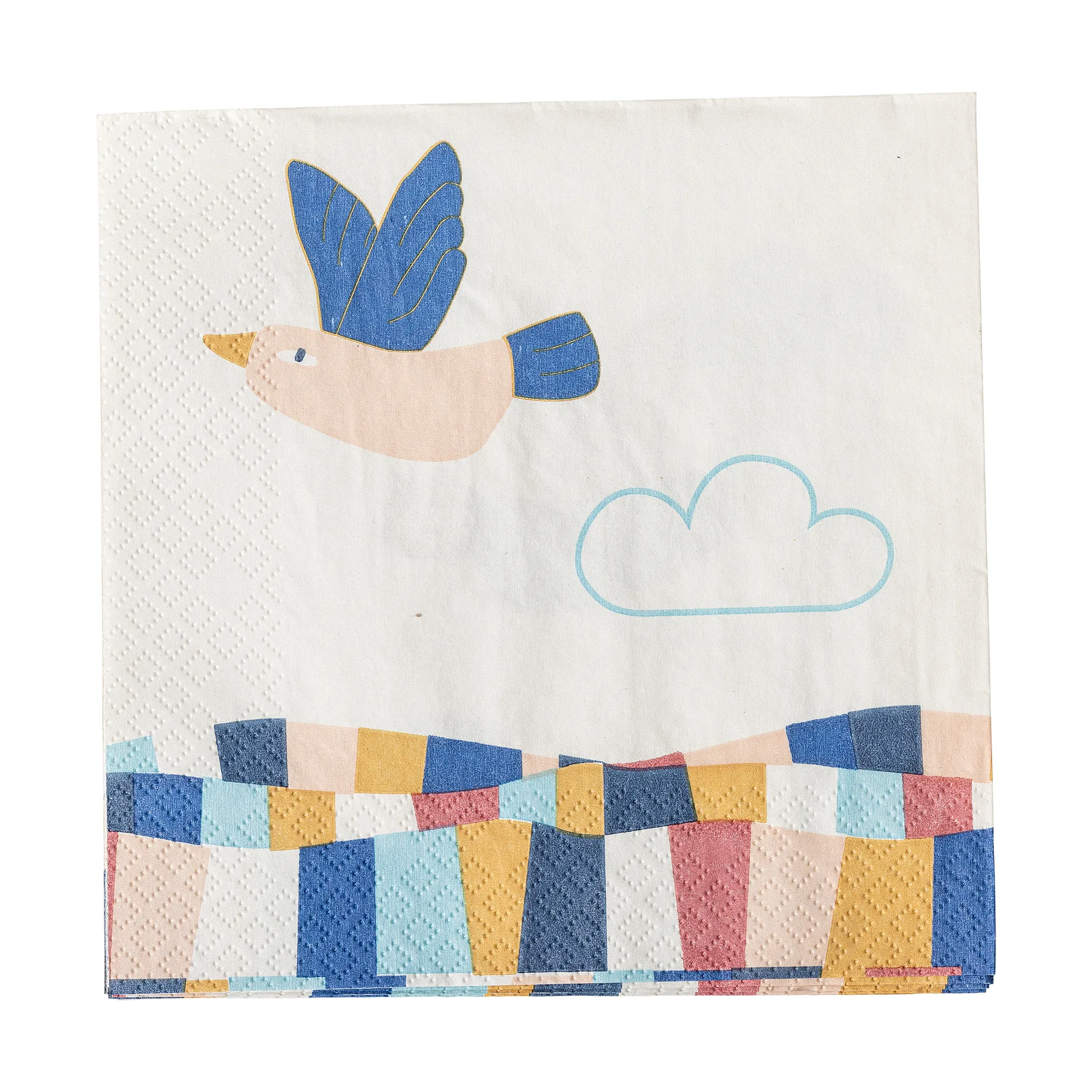 Colorine pappersservett 20-pack, Natur Bloomingville