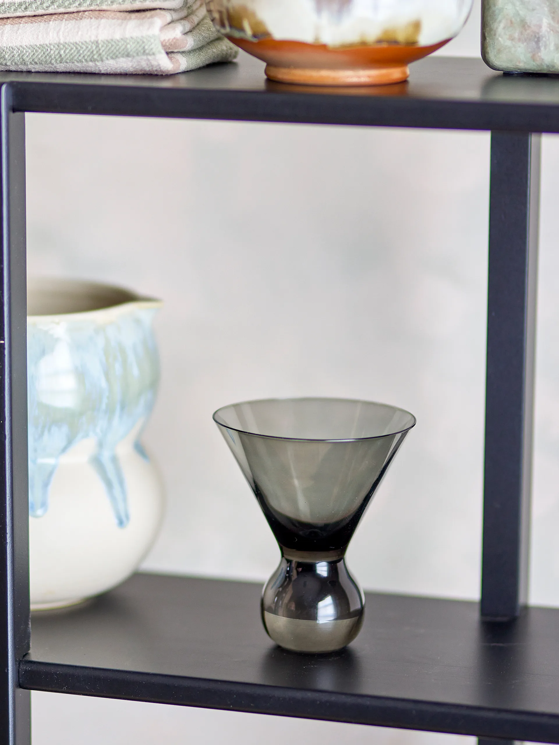 Corliss cocktail glas 4-pack, Grå Bloomingville