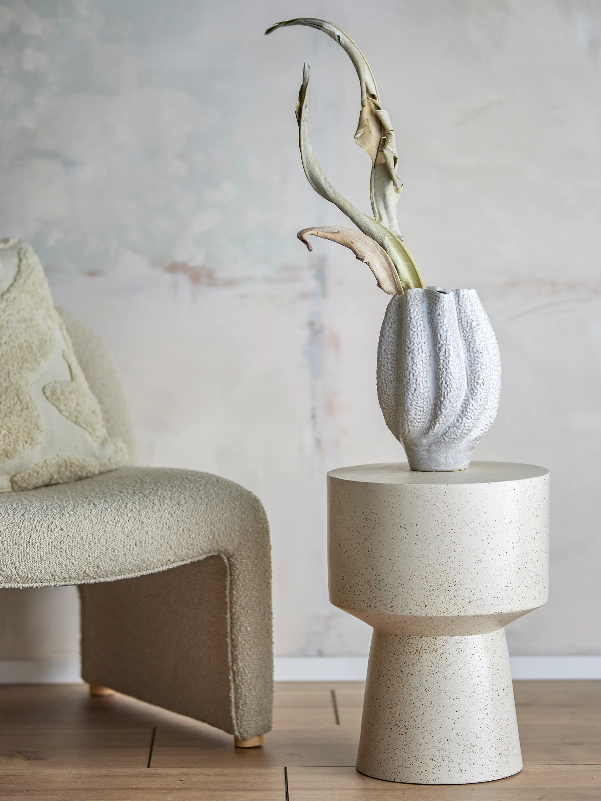 Cove vas 28 cm, Vit Bloomingville