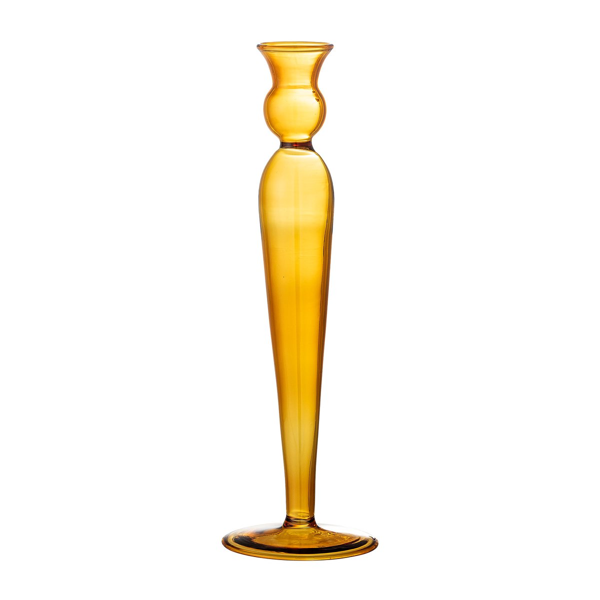 Bloomingville Dara ljusstake 27 cm Gul | Skandinavisk Design | Ljusstakar | Gul