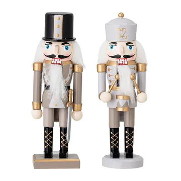 Darren nötknäppare dekoration 20,5 cm 2 delar - Gold - Bloomingville