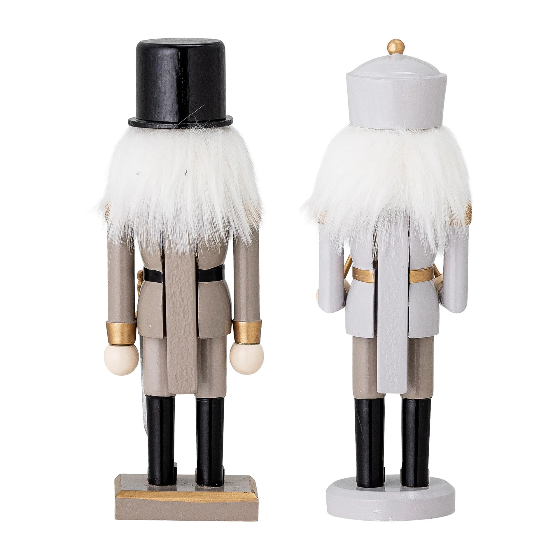 Darren nötknäppare dekoration 20,5 cm 2 delar, Gold Bloomingville