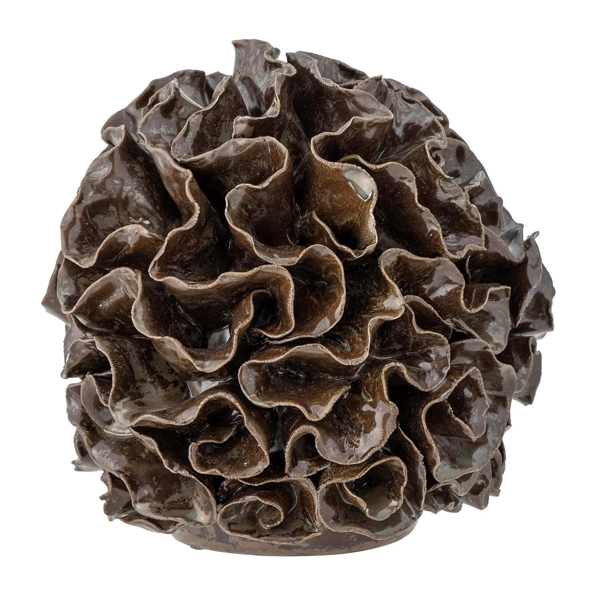 Delvan dekoration Ø13,5 cm, Brun Bloomingville