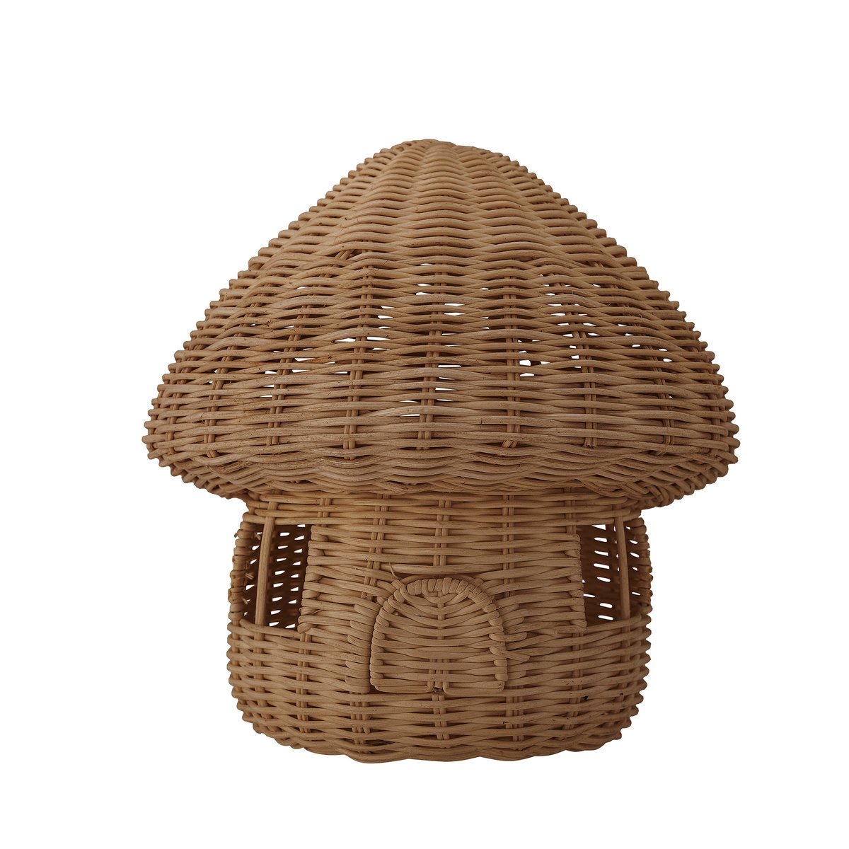 Bloomingville Dodi dockhus med lock Natur | Skandinavisk Design | Dekorationsdetaljer | Brun