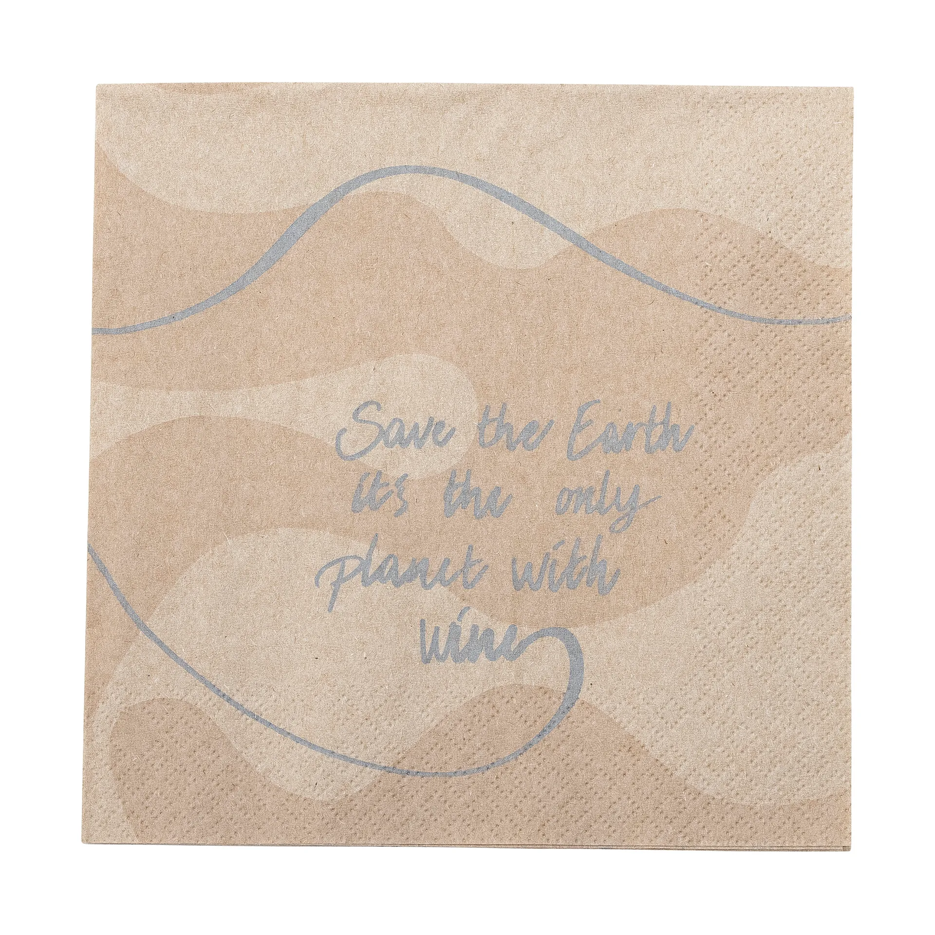 Earth servett 33x33 cm 20-pack, Nature Bloomingville