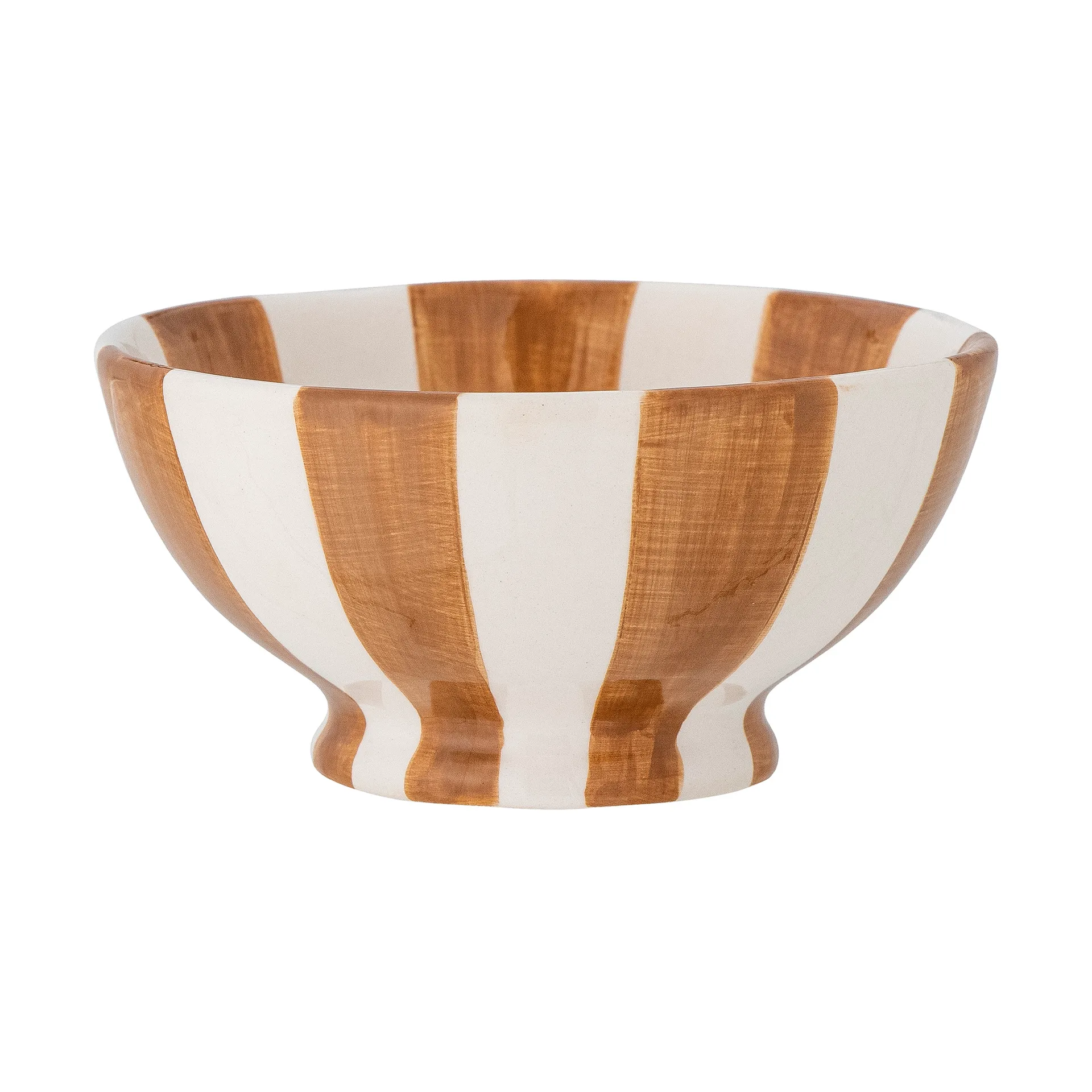 Eja ljusstake Ø10,5 cm, Brun-vit Bloomingville