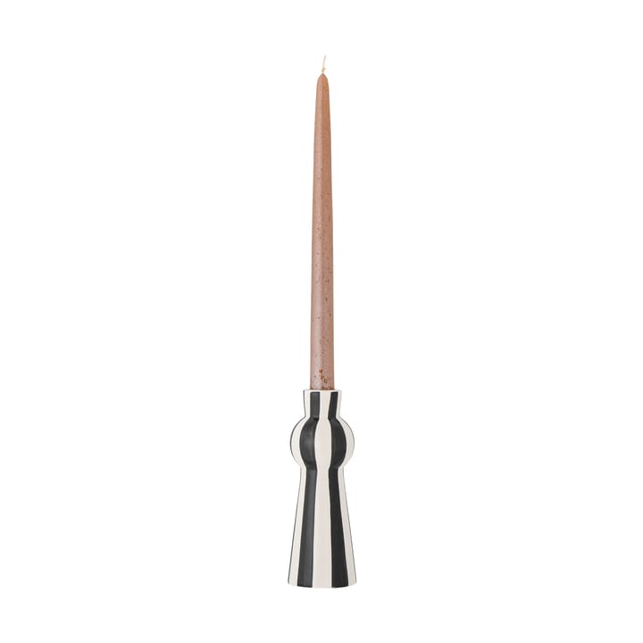 Eja ljusstake 17 cm, Svart-vit Bloomingville