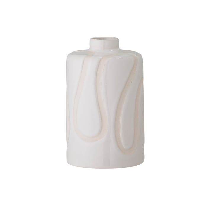 Elice vas stengods 13 cm, Vit Bloomingville
