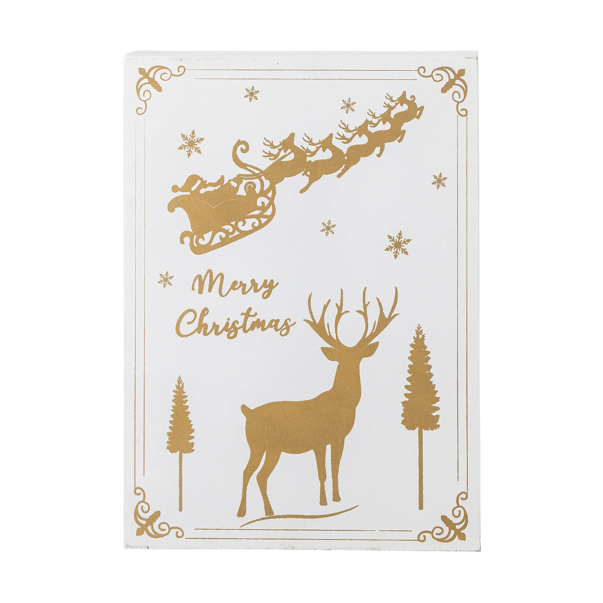 Elimar julkalender med belysning, Vit Bloomingville