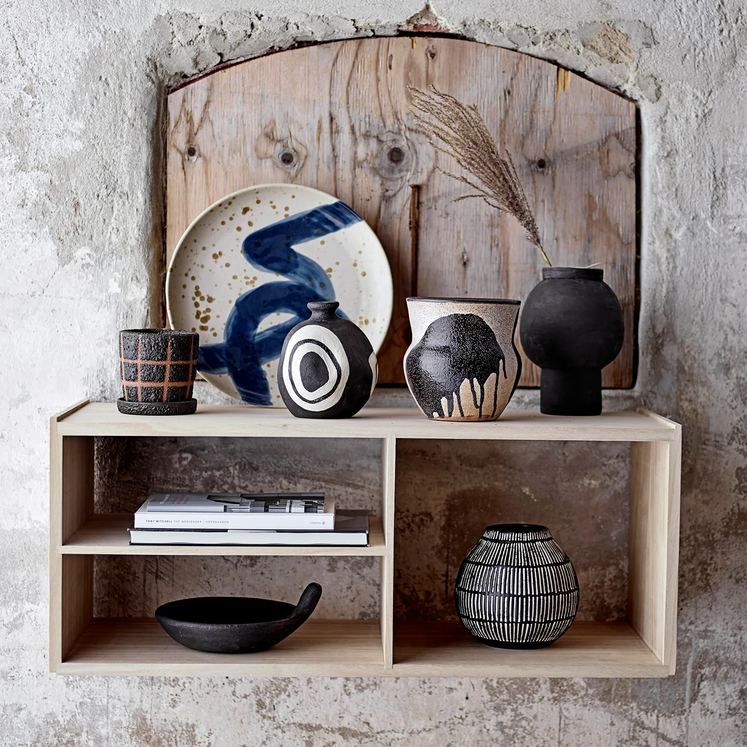 Elveda vas 14,5 cm, Svart Bloomingville