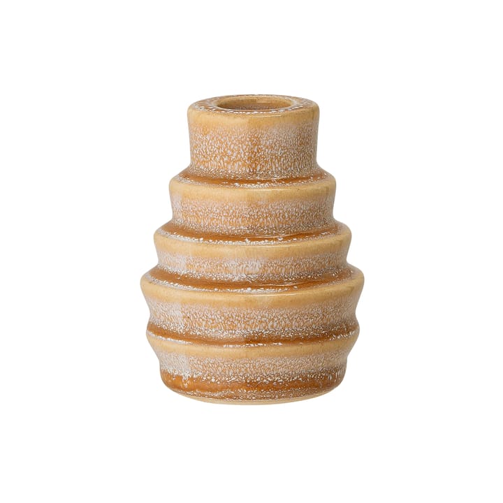 Emin ljusstake stengods 9 cm, Gul Bloomingville