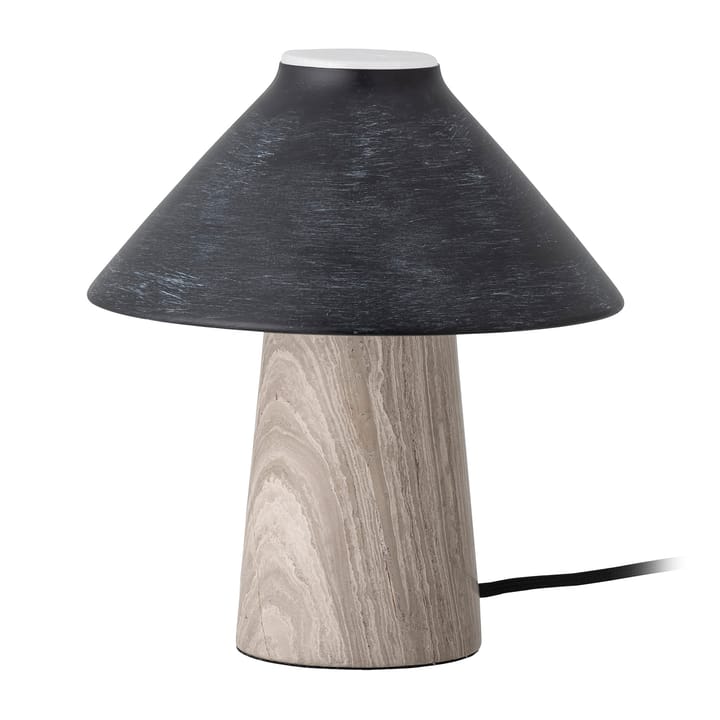Emiola bordslampa Ø20x22 cm - Marmor-svart - Bloomingville