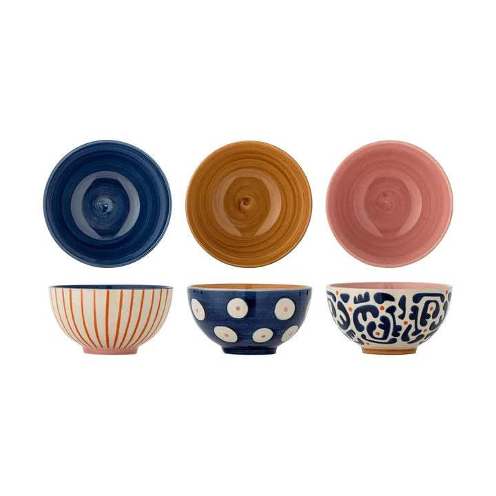 Eviaya skål - Multi, 3 delar - Bloomingville
