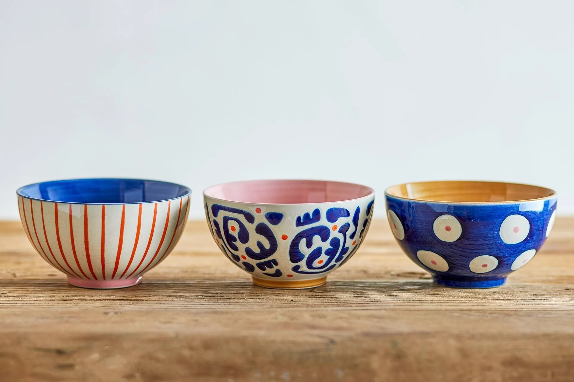 Eviaya skål, Multi, 3 delar Bloomingville