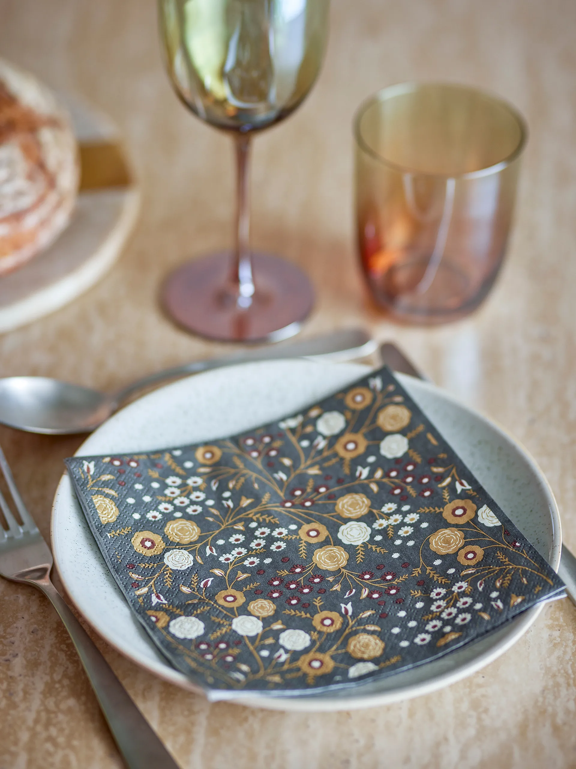 Eydis papperservett 20-pack, Natur Bloomingville