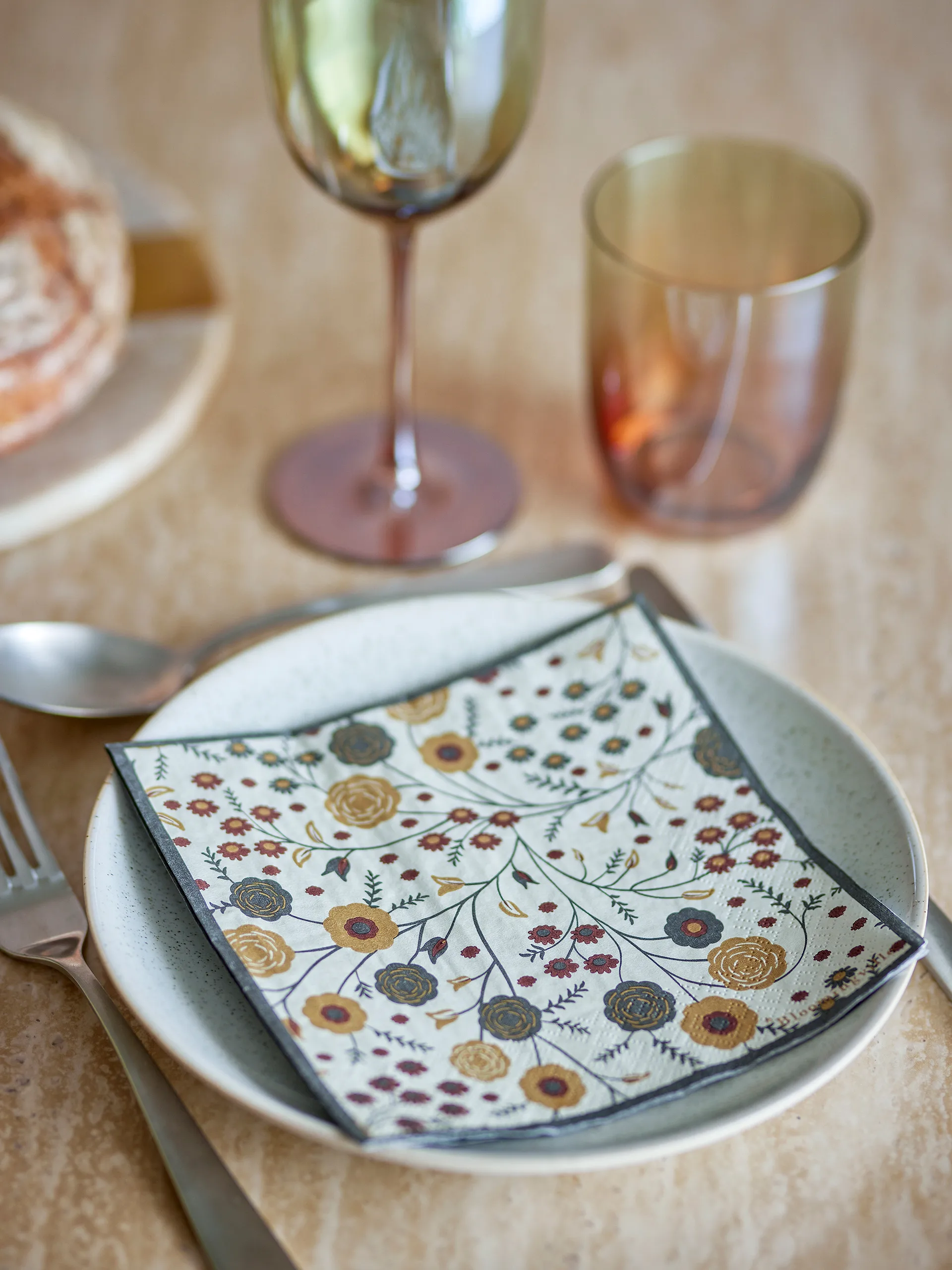 Eydis papperservett 20-pack, Natur Bloomingville