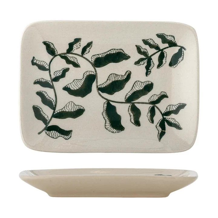 Fauni assiett - Grön, 15x11,5 cm - Bloomingville
