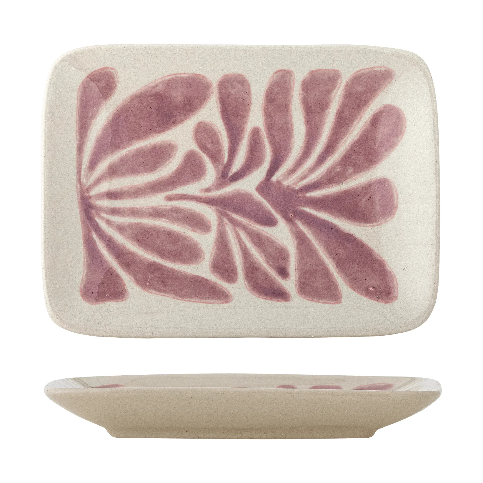 Fauni assiett, Lila, 15x11,5 cm Bloomingville