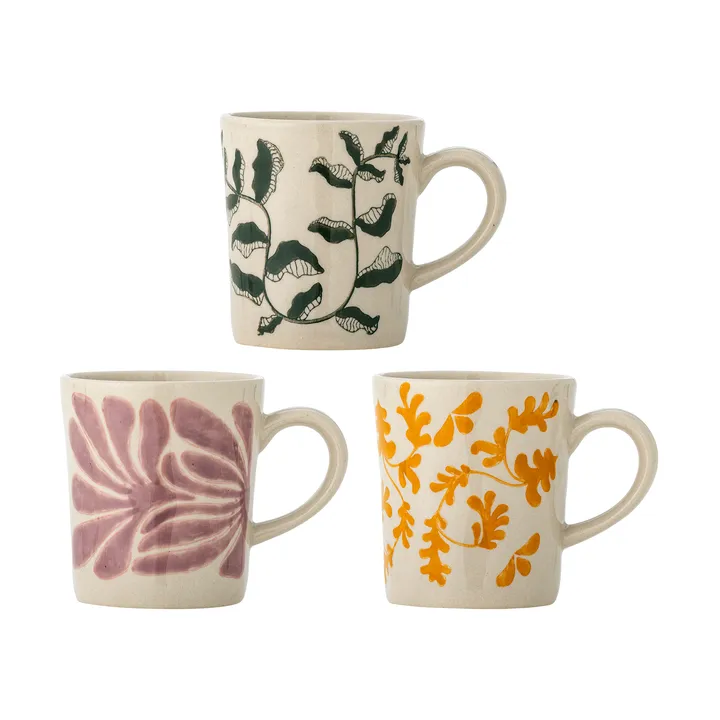 Fauni kopp - Multi, 3 delar - Bloomingville