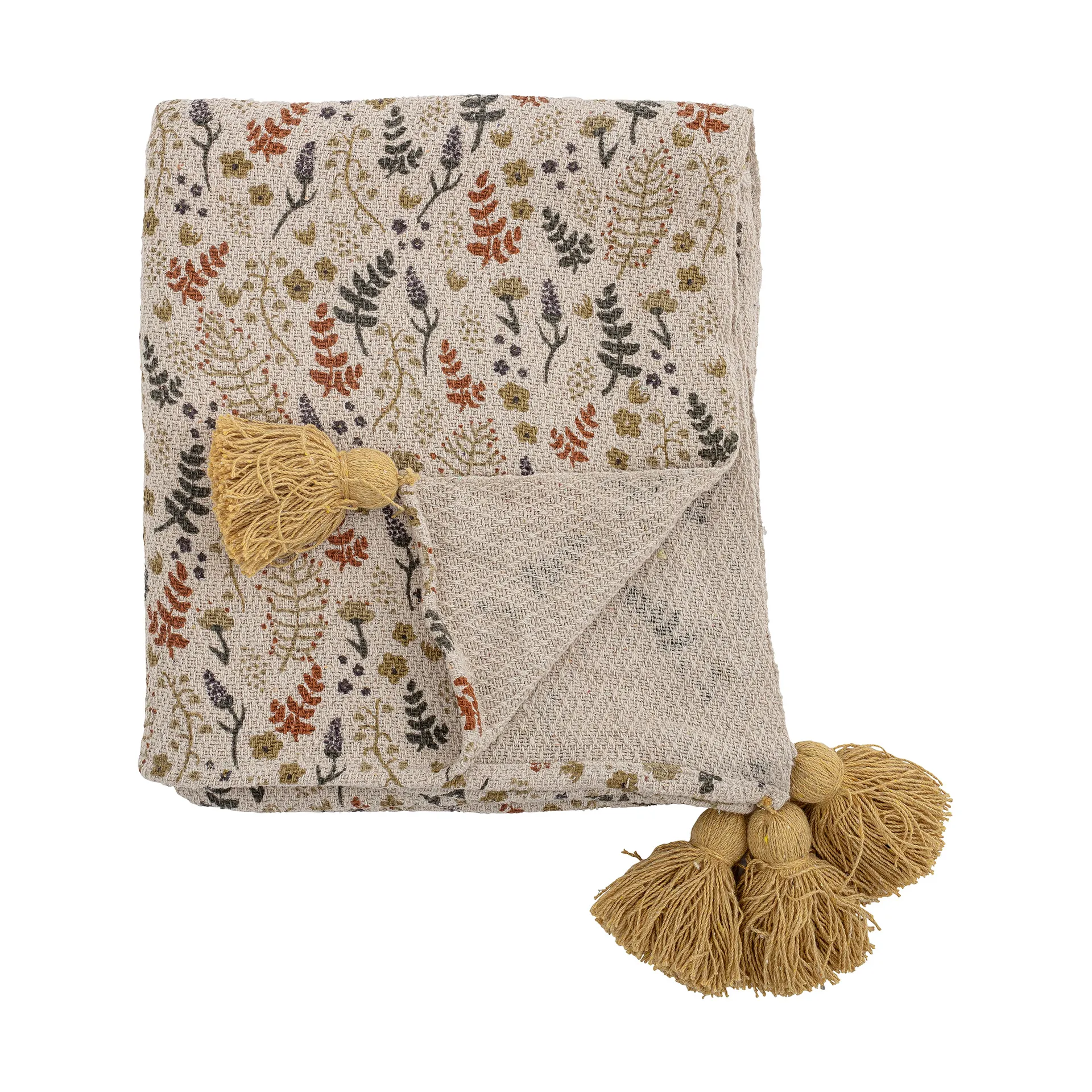 Filipa filt 130x160 cm, Gul Bloomingville