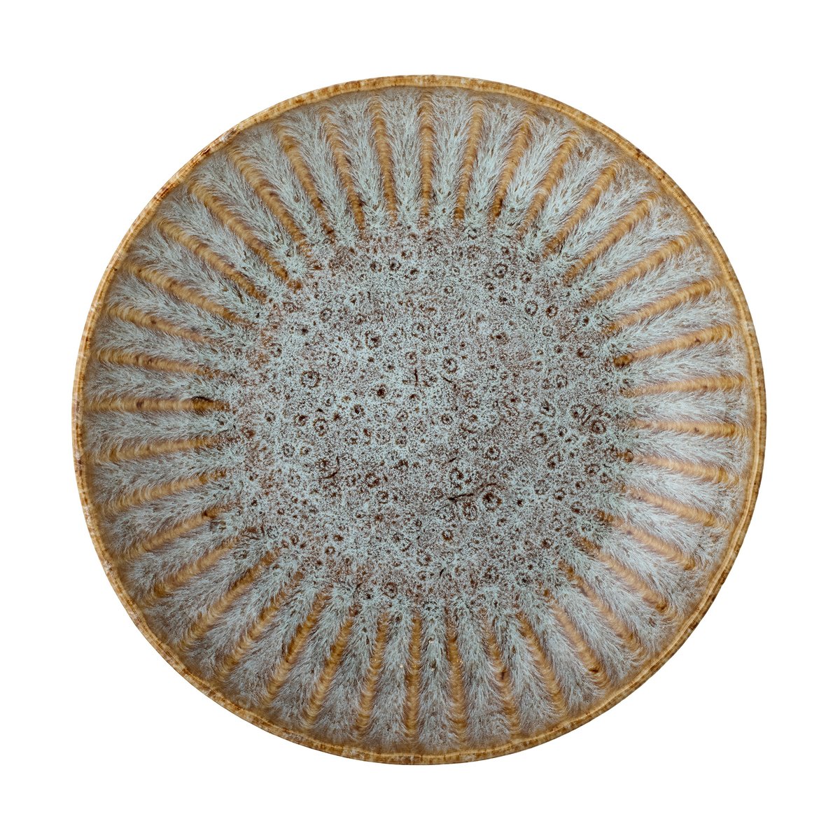 Bloomingville Fleur pastatallrik 22 cm Natur | Skandinavisk Design | Djupa tallrikar | Beige