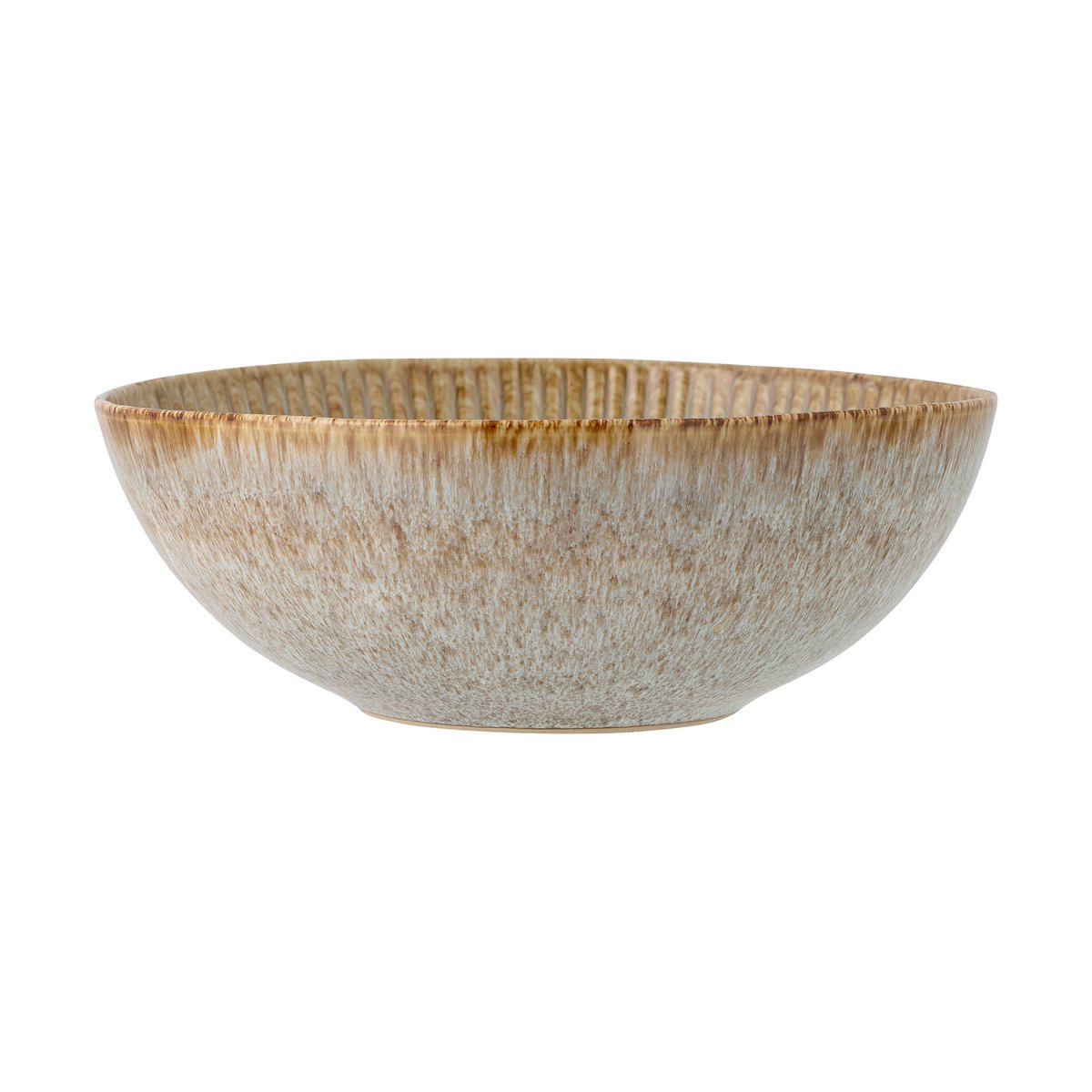 Bloomingville Fleur salladsskål 27 cm Natur | Skandinavisk Design | Salladsskålar | Beige