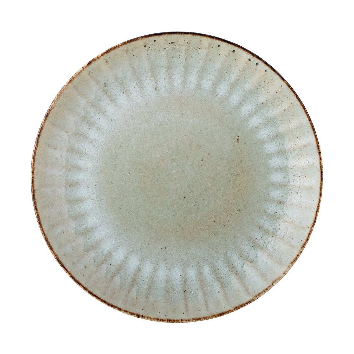 Bloomingville Fleur tallrik 27 cm Natur | Skandinavisk Design | Mattallrikar | Beige