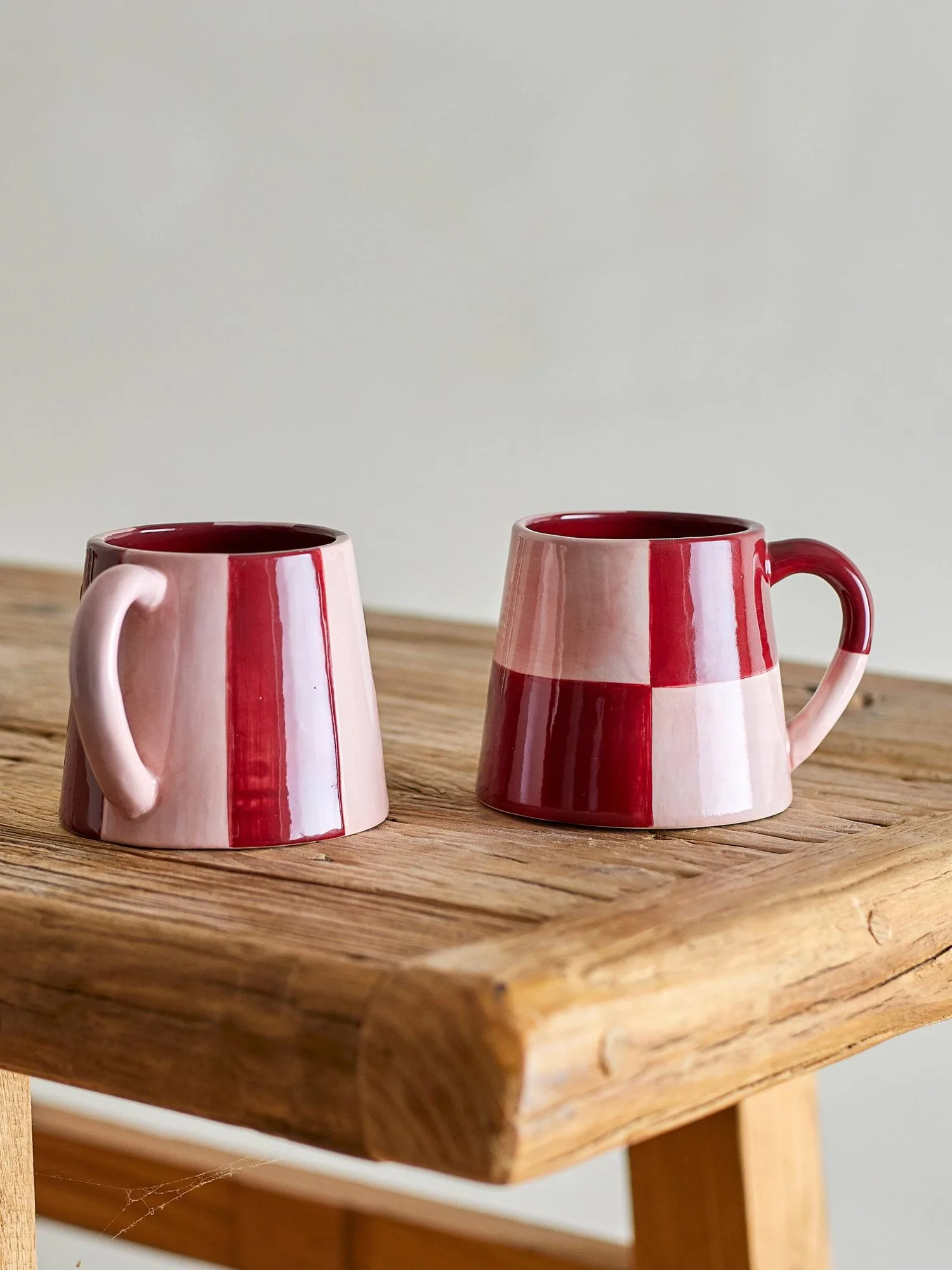 Floki mugg, Rose, 4 delar Bloomingville