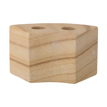 Florida ljusstake 14,5x8x7,5 cm - Natural sandstone - Bloomingville