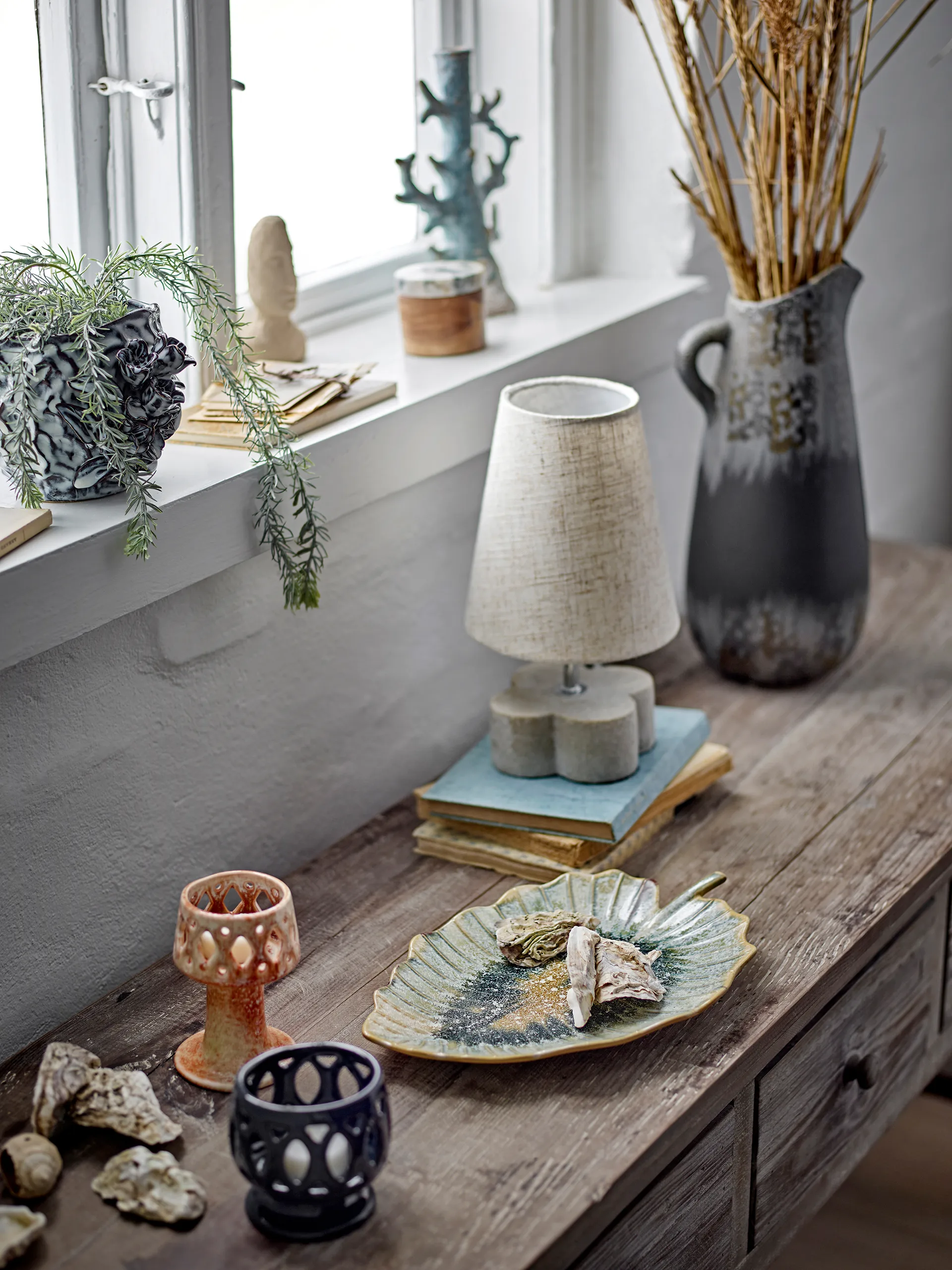 Foglio bordslampa Ø16 cm, Natur Bloomingville