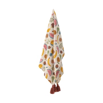 Fruitta bomullspläd 160x130 cm - Gul - Bloomingville