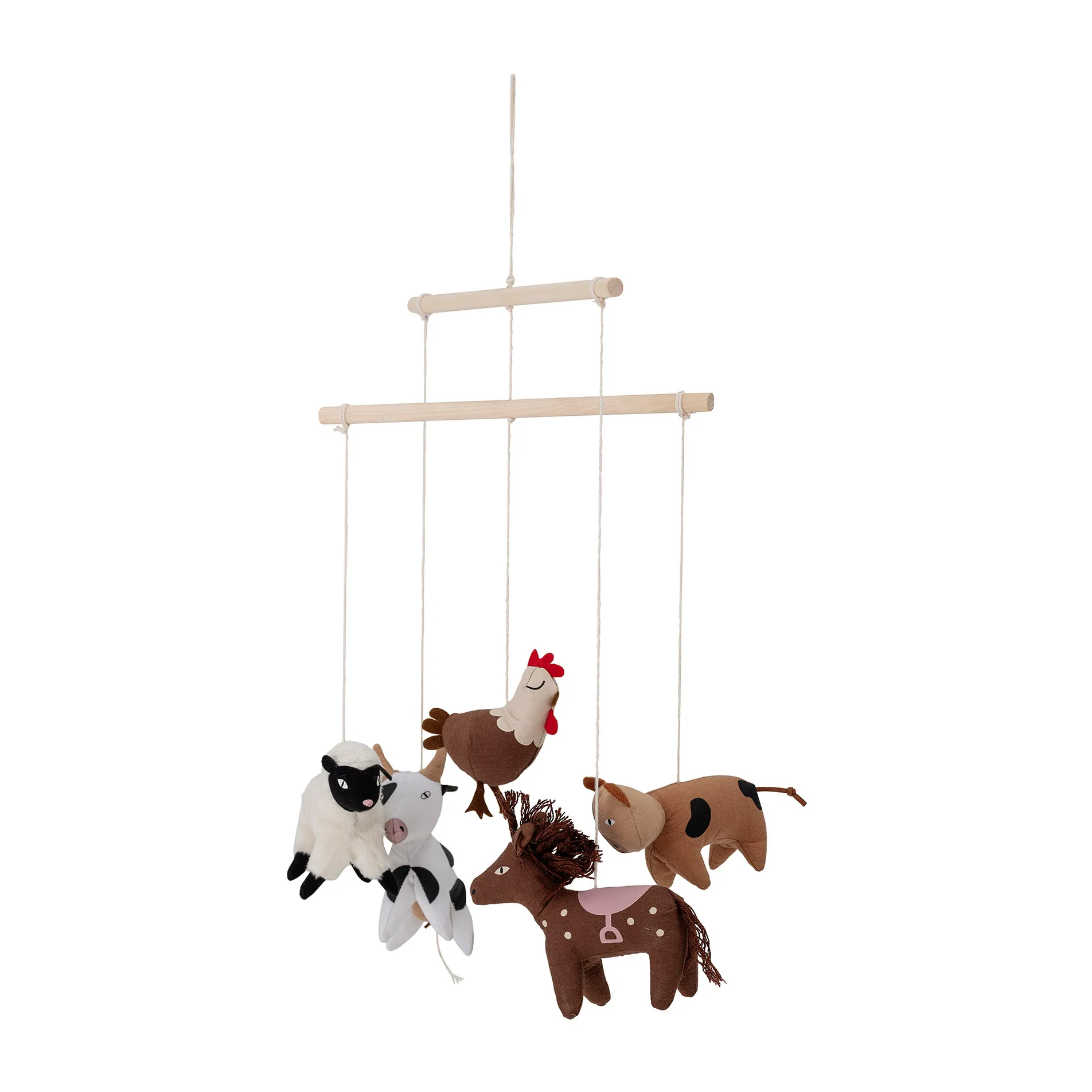 Gunni mobil Ø28 cm, Brun Bloomingville