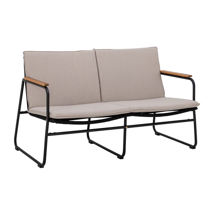 Hampton soffa 127x71x76 cm, Svart-beige Bloomingville
