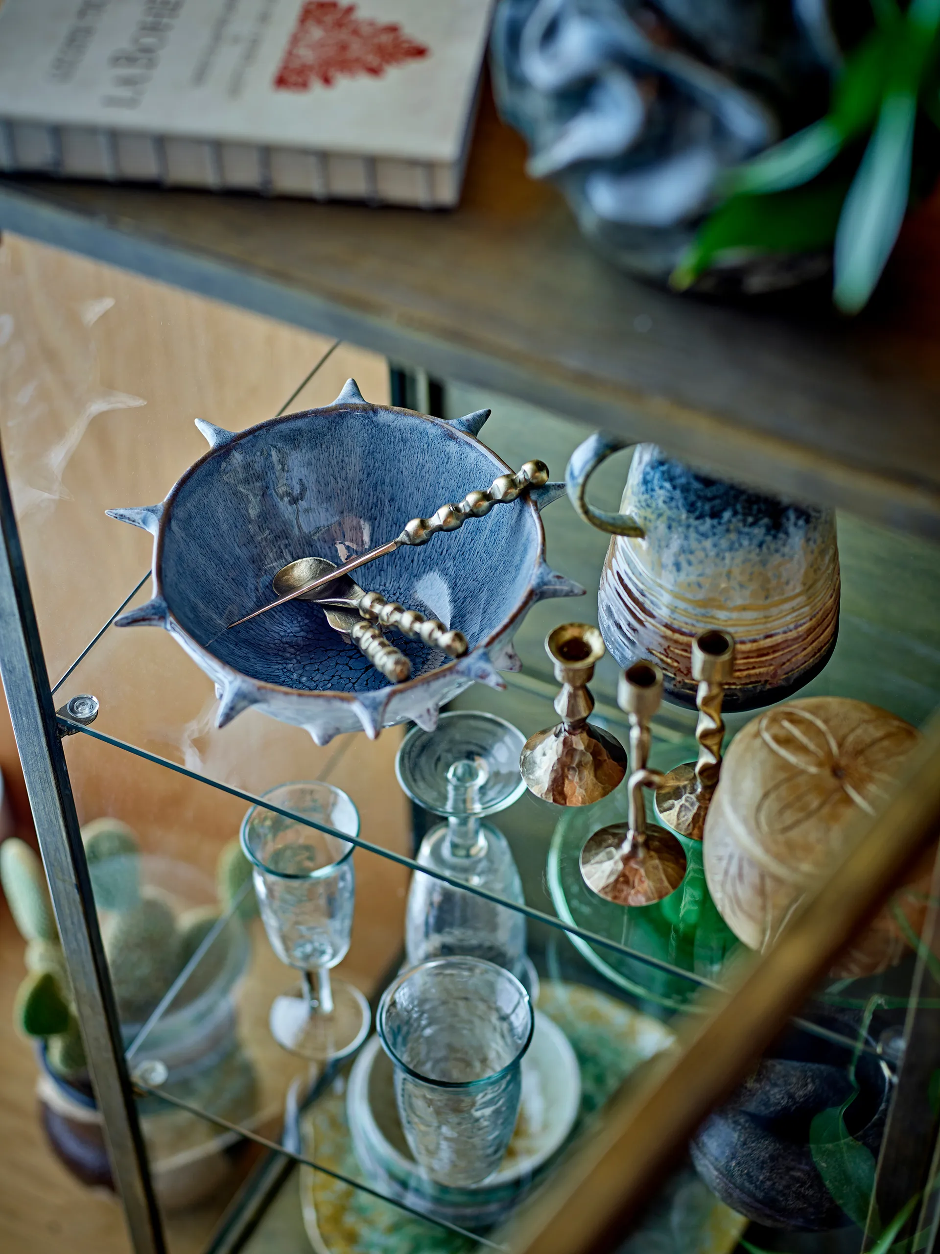 Haolin ostknivar 3-delar, Mässing Bloomingville