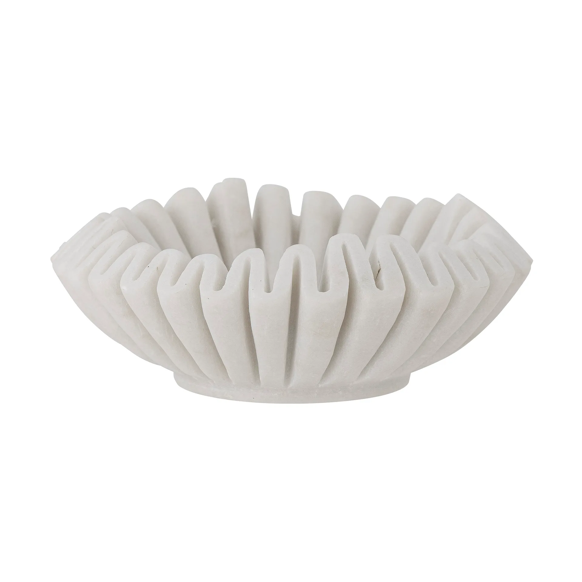 Harmonia dekorationsskål Ø17 cm, White marble Bloomingville