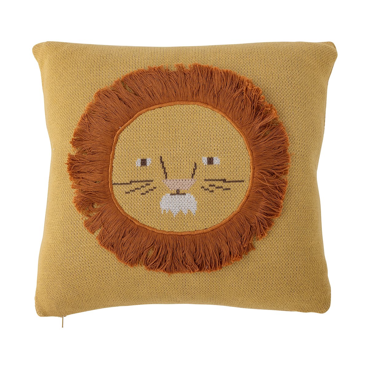 Bloomingville Harrison kudde 40x40 cm Yellow lion | Skandinavisk Design | Kuddar | Gul