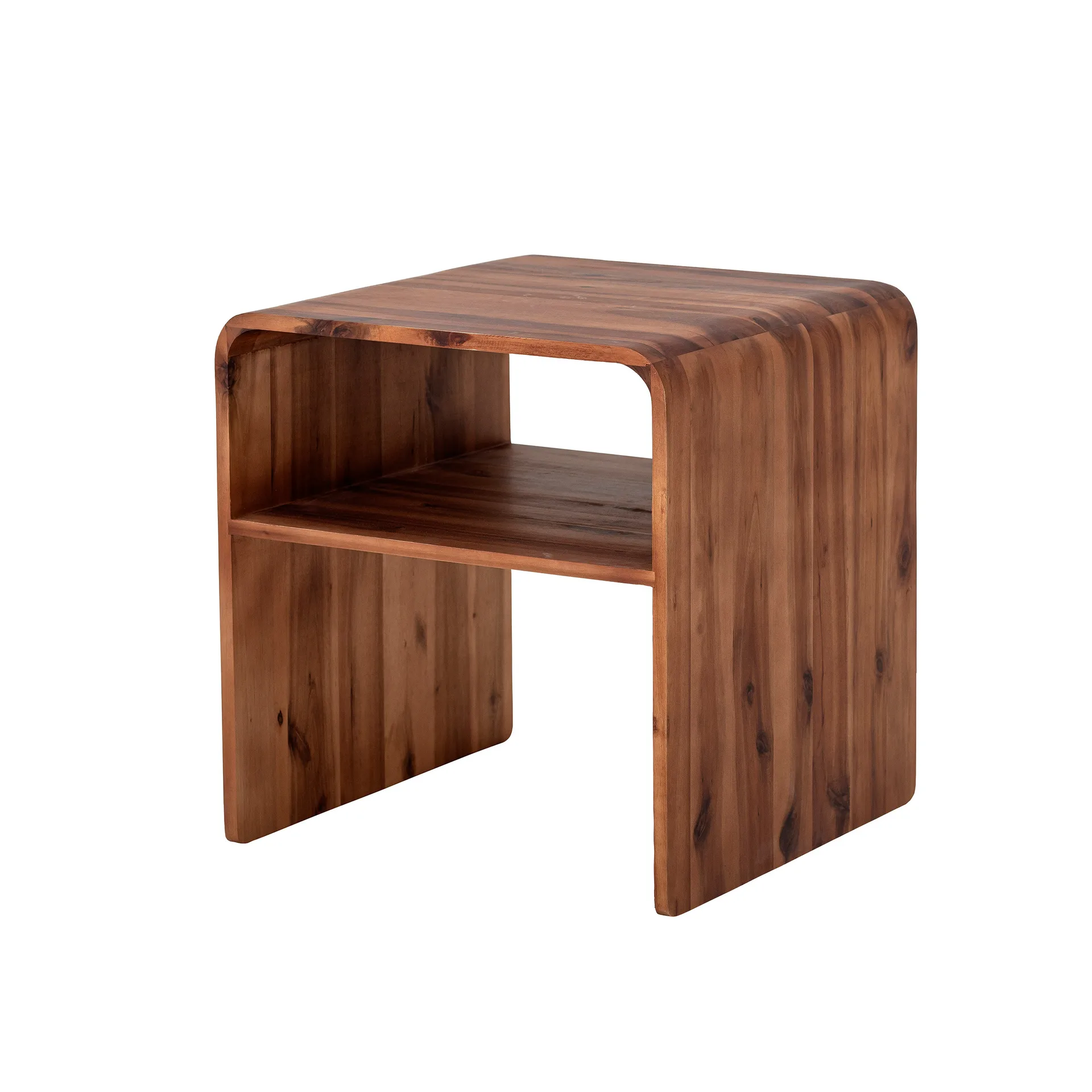 Hassel sidobord akacia, Brun Bloomingville