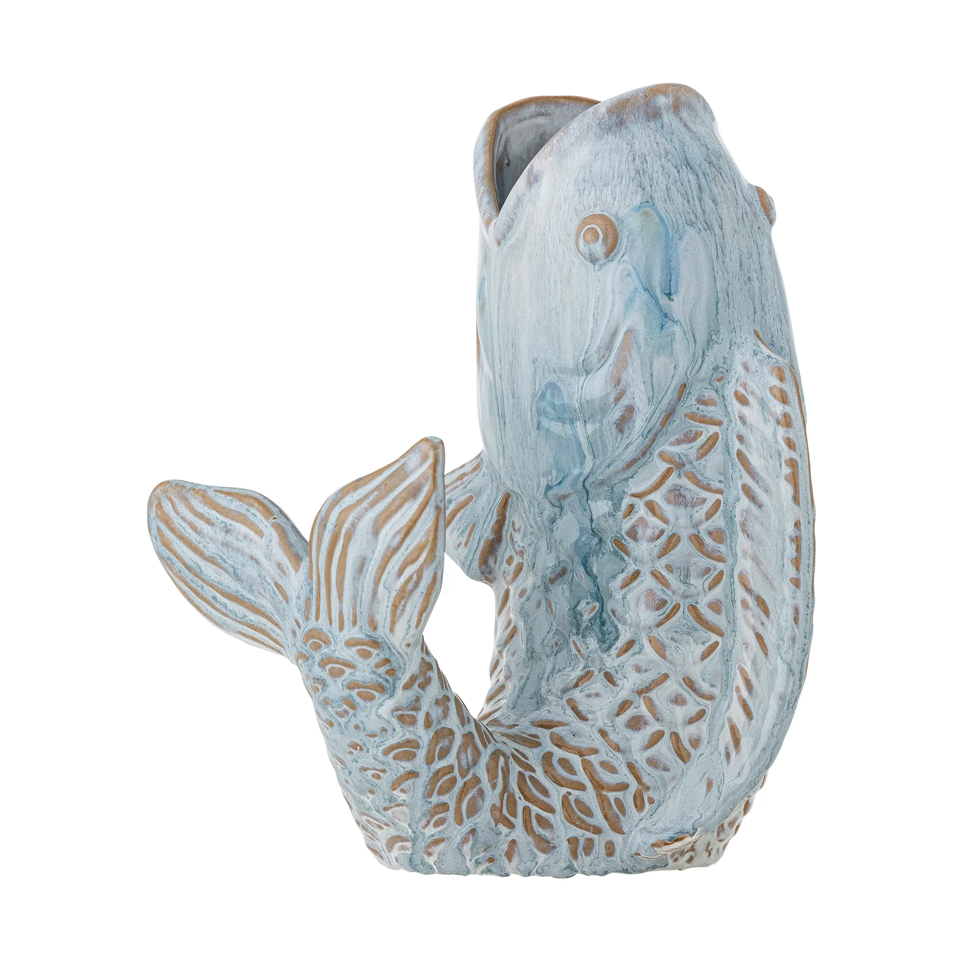 Hiro vas 21 cm, Blå Bloomingville